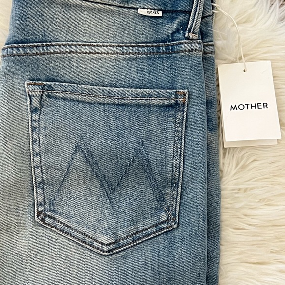 MOTHER high waisted the looker ankle fray 30 NWT - Picture 5 of 11